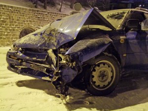 Unfall in St. Moritz (Polizeifoto: Kapo Graubünden)