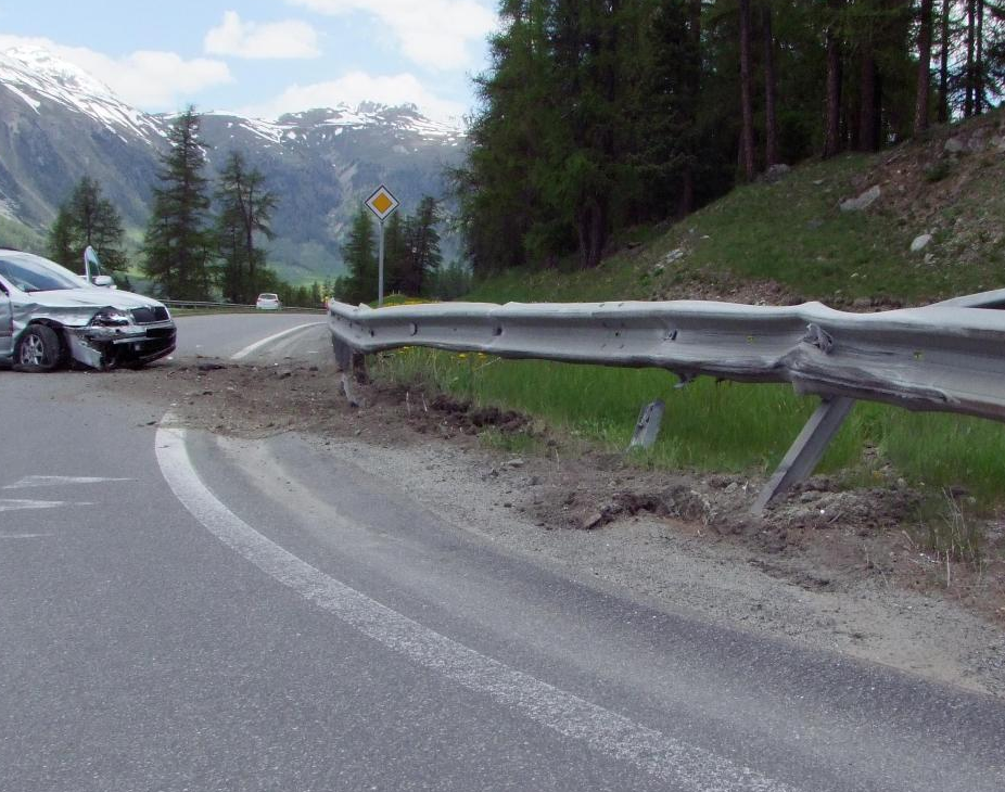 Unfall in Puntraschigna (Pontresina)