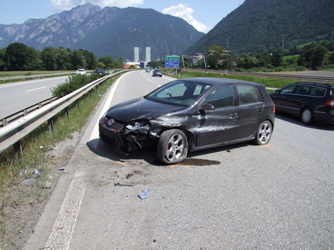 Felsberg/Thusis: Zwei Verkehrsunfälle innert einer Stunde auf der A13