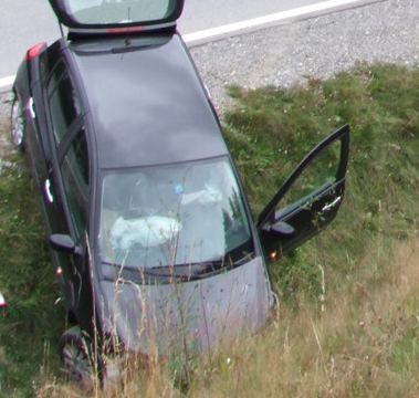 Unfall zwischen Stalla und Schweinigen
