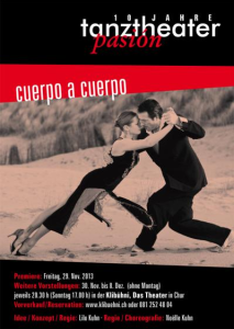 Plakat des Theaters (www.tanztheaterpasion.ch)