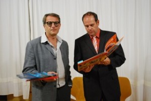 Henri Lohmann (Luciano Capelli) & Philip Marquart (Gion-Pol Catregn) / Foto: Volksbühne Chur