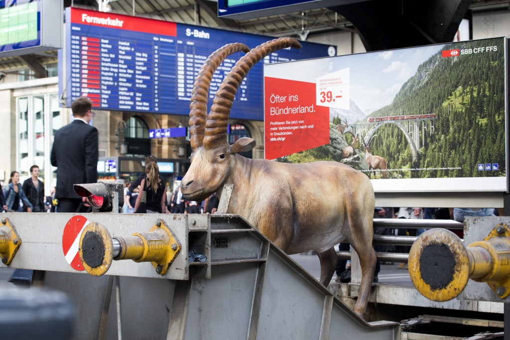 SCHWEIZ ZÜRICH RHB STEINBOCK