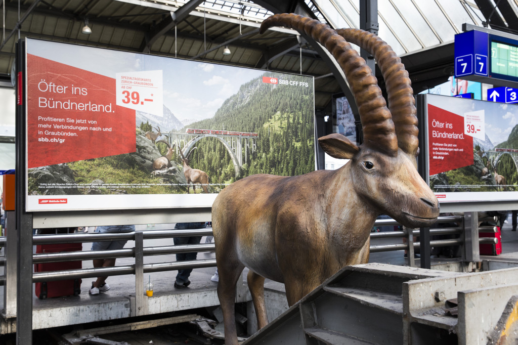 SCHWEIZ ZÜRICH RHB STEINBOCK