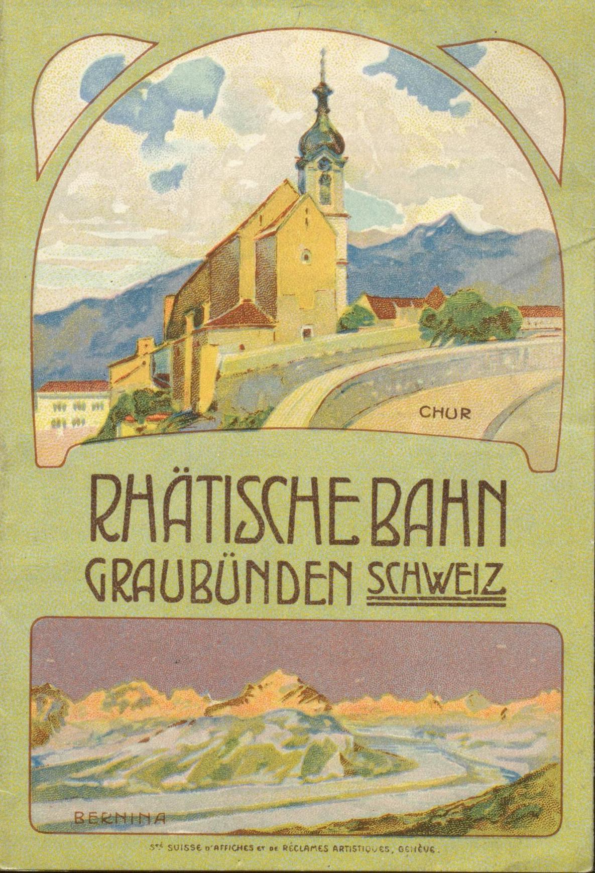 Jubiläen der Rhätischen Bahn