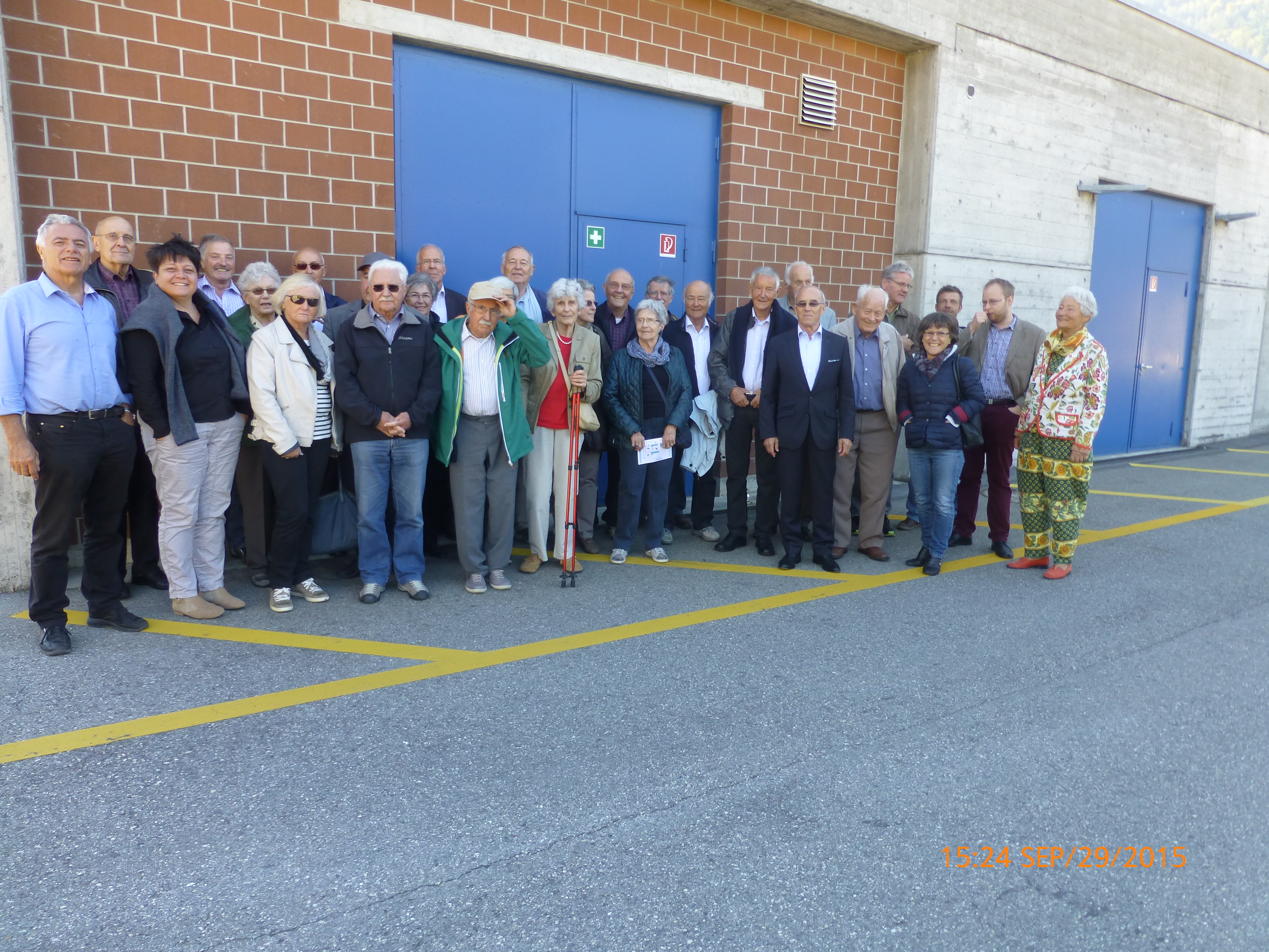 FDP Senioren Besuch bei der Churer Abwasserreinigungsanlage ARA