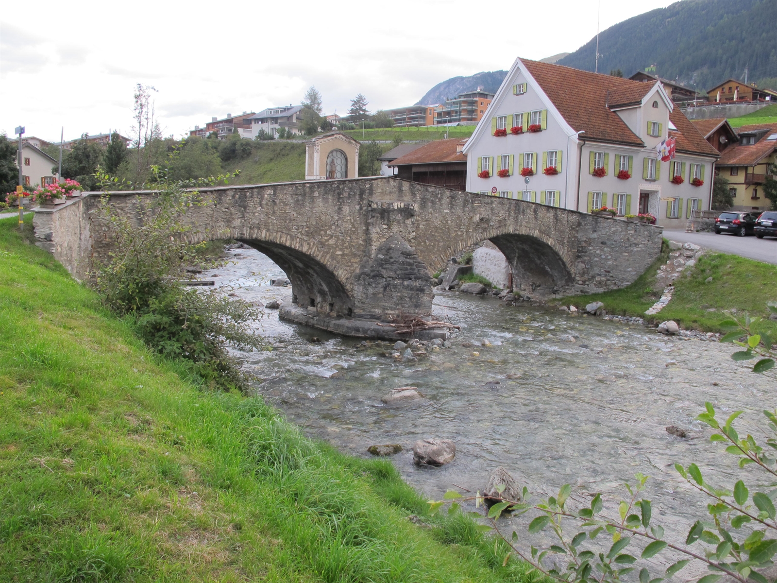 Zusicherung Kantons- und Bundesbeitrag für die Brücke Punt Crap in Savognin