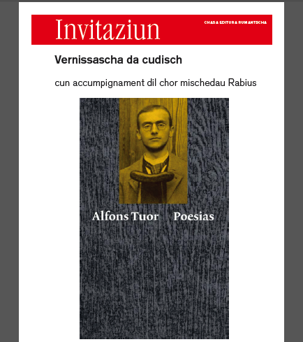 Zum ersten Mal: Lyrisches Gesamtwerk von Alfons Tuor