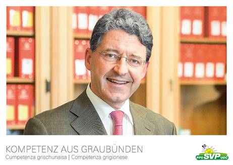 SVP Graubünden bedauert Nichtnomination von Nationalrat Heinz Brand als Bundesratskandidat