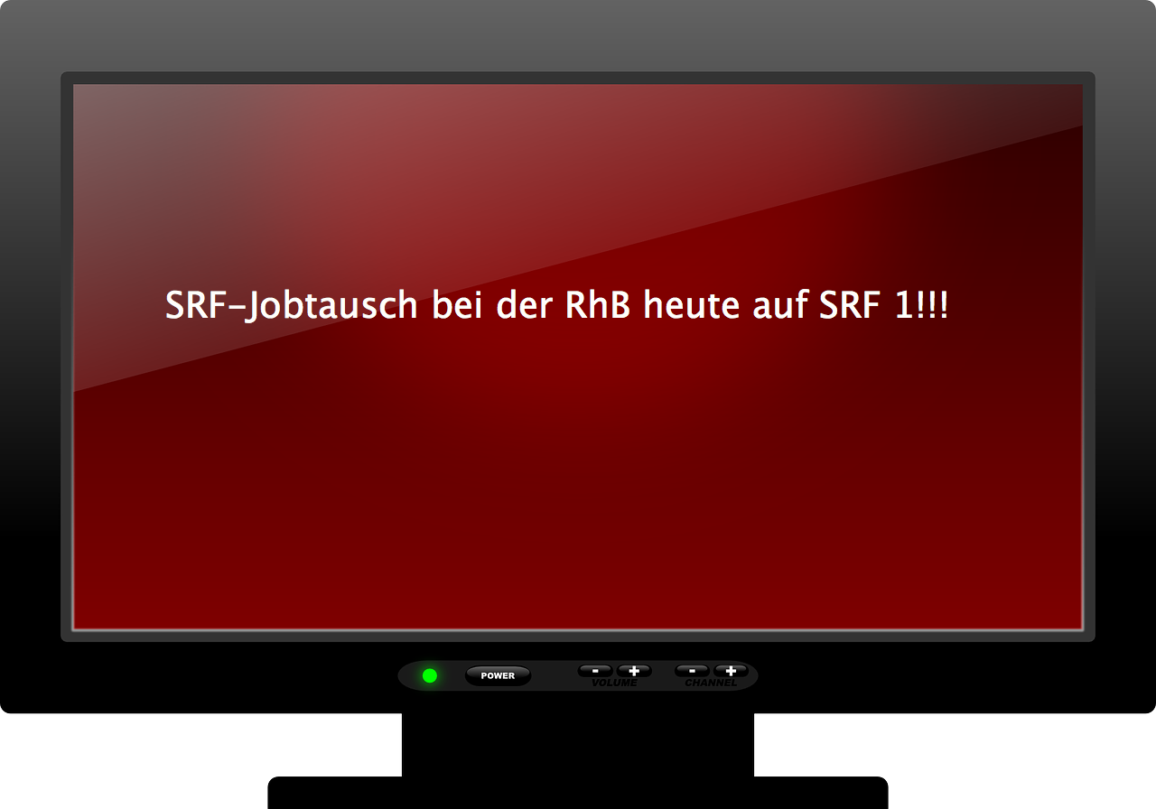 SRF-«Jobtausch» bei der RhB