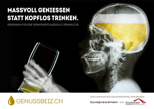 Neue Alkoholpräventions- und Gesundheitsförderungskampagne „Genussbeiz.ch“