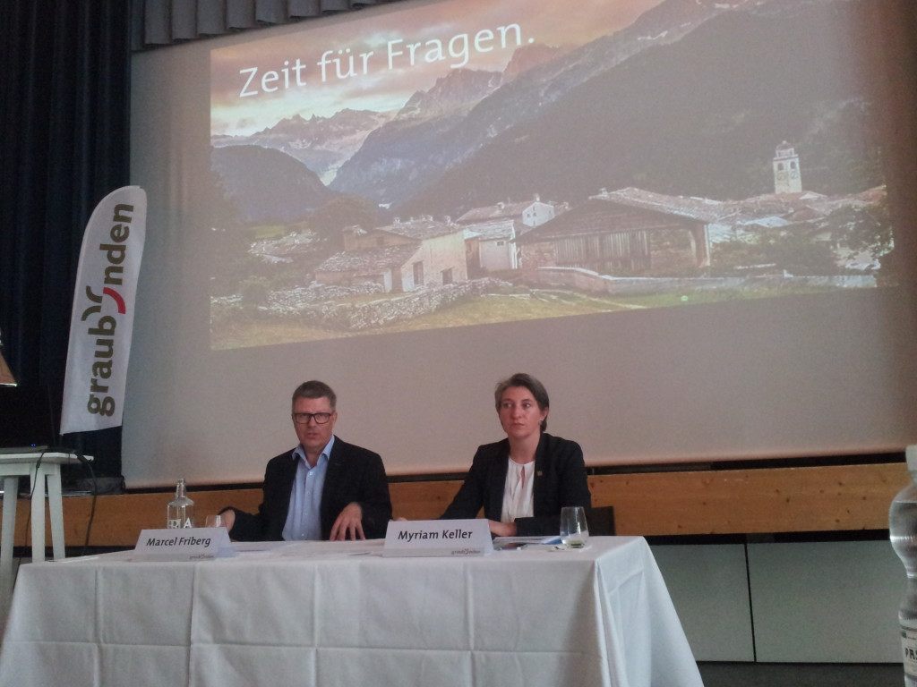 Am Schluss wurden noch Fragen beantwortet.