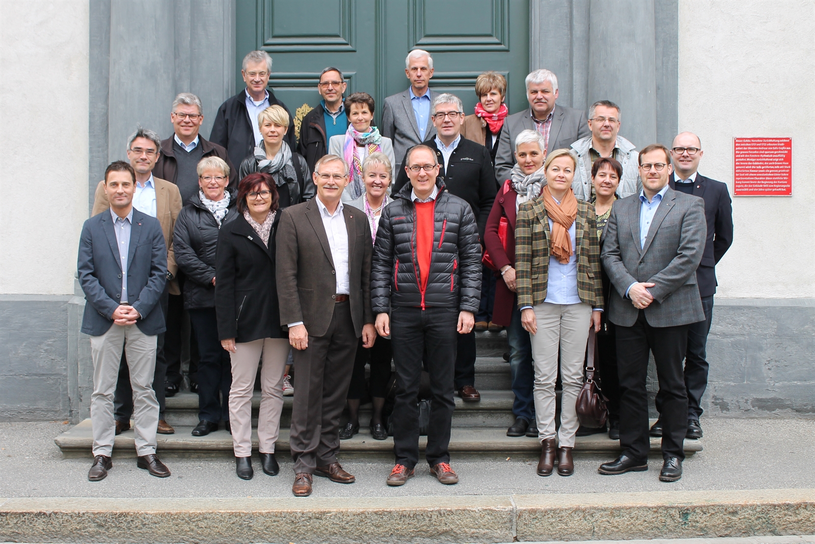 Schwyzer Regierungsrat zu Besuch in Graubünden