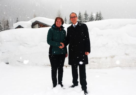 Landesrätin Martha Stocker aus Bozen-Südtirol in Graubünden