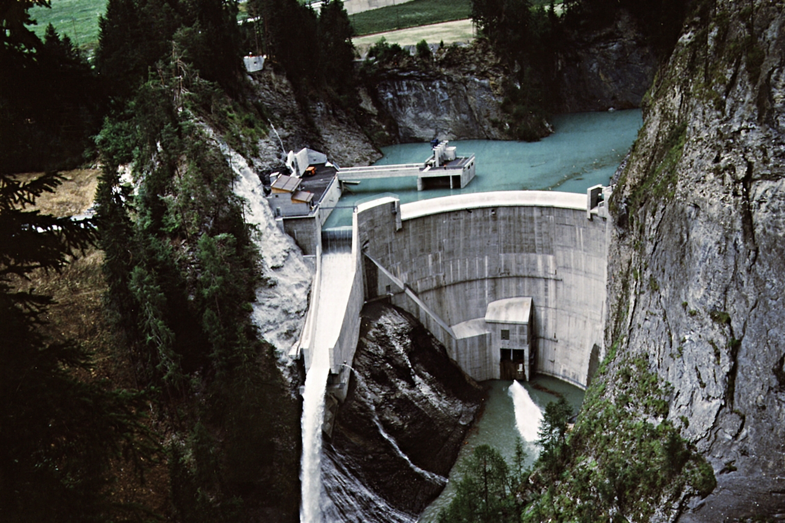 Sanierung der Staumauer Solis