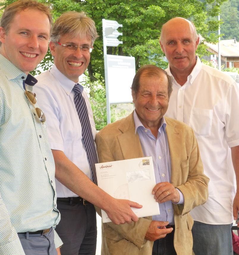 Sivio Zuccolini wurde für über ein Vierteljahrhundert Einsatz geehrt
