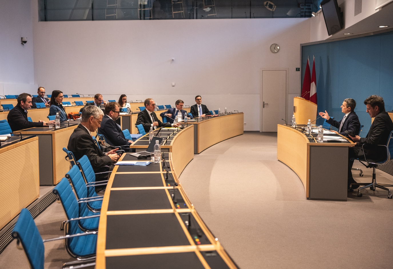 Coronavirus: Treffen zwischen den Regierungen des Kantons Tessin und des Kantons Graubünden