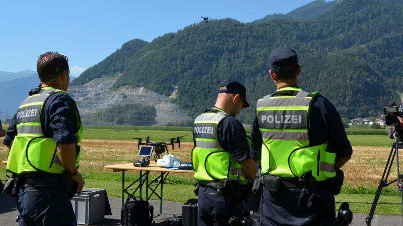 Drohneneinsatz bei der Kantonspolizei Graubünden – Fazit nach einem Jahr