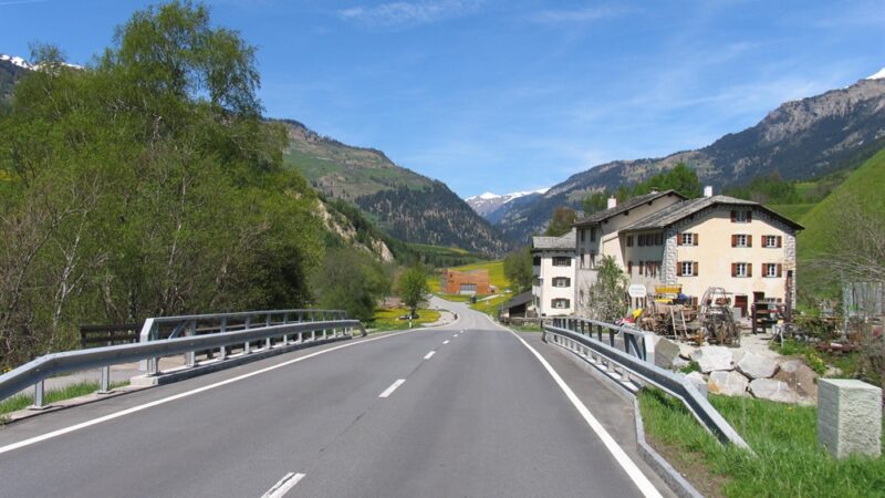 Andeer, Pignia, Clugin: Neuer Anschluß an die Italienische Straße für 4,53 Mio