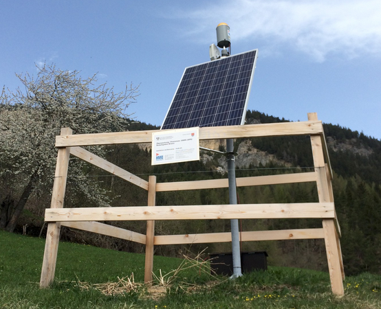 Frühwarnsystem in Brienz weiterhin im Einsatz