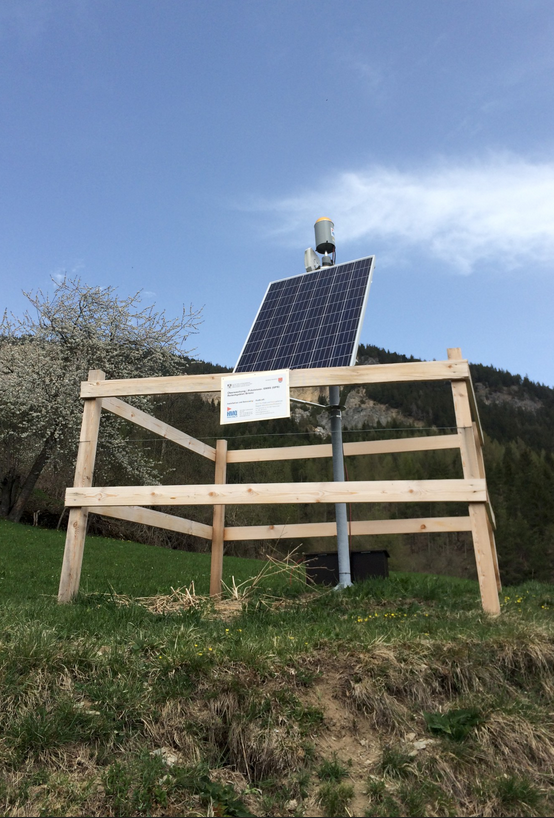 Frühwarnsystem in Brienz weiterhin im Einsatz