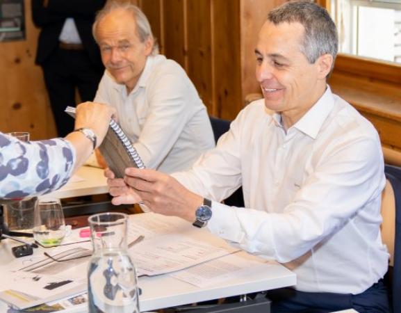 Ignazio Cassis zu Besuch im Puschlav