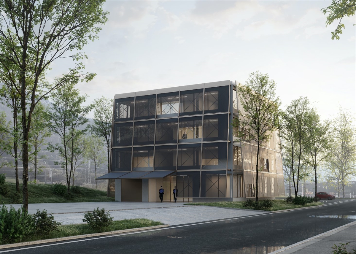 Verkehrsstützpunkt der Kantonspolizei als Leuchtturmprojekt für nachhaltiges Bauen