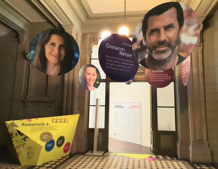 Wanderausstellung zum Rhätoromanischen in Bern eröffnet