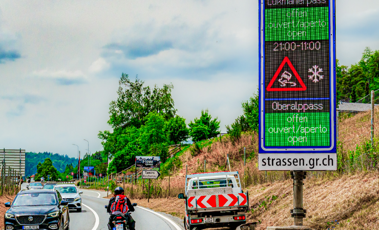 Ilanz und Tamins: Pilot für neue Wintersignalisation