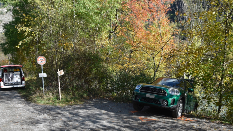 Rothenbrunnen: Unter Alkoholeinfluß fast mit Auto in den Fluß