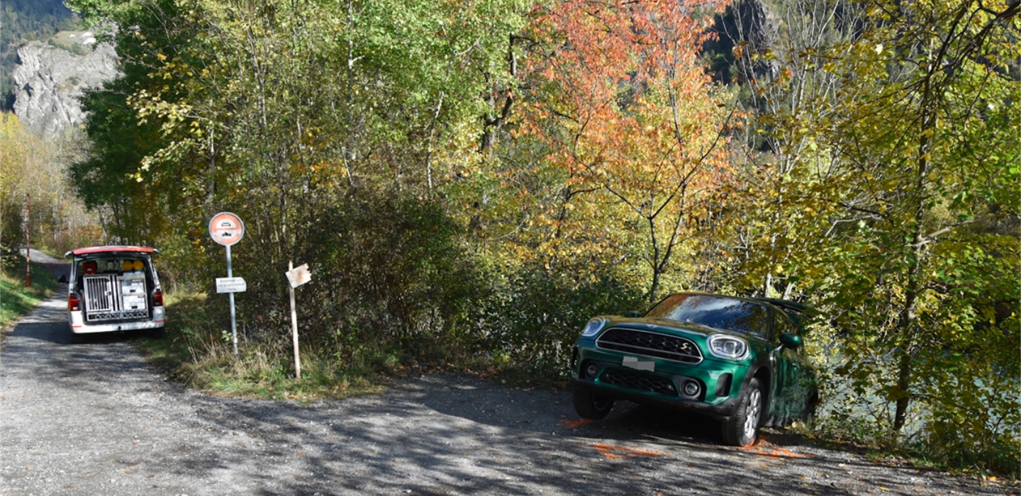 Rothenbrunnen: Unter Alkoholeinfluß fast mit Auto in den Fluß