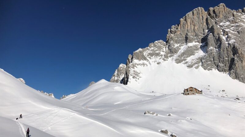Finanzielle Unterstützung für die Erneuerung der Carschina-Hütte