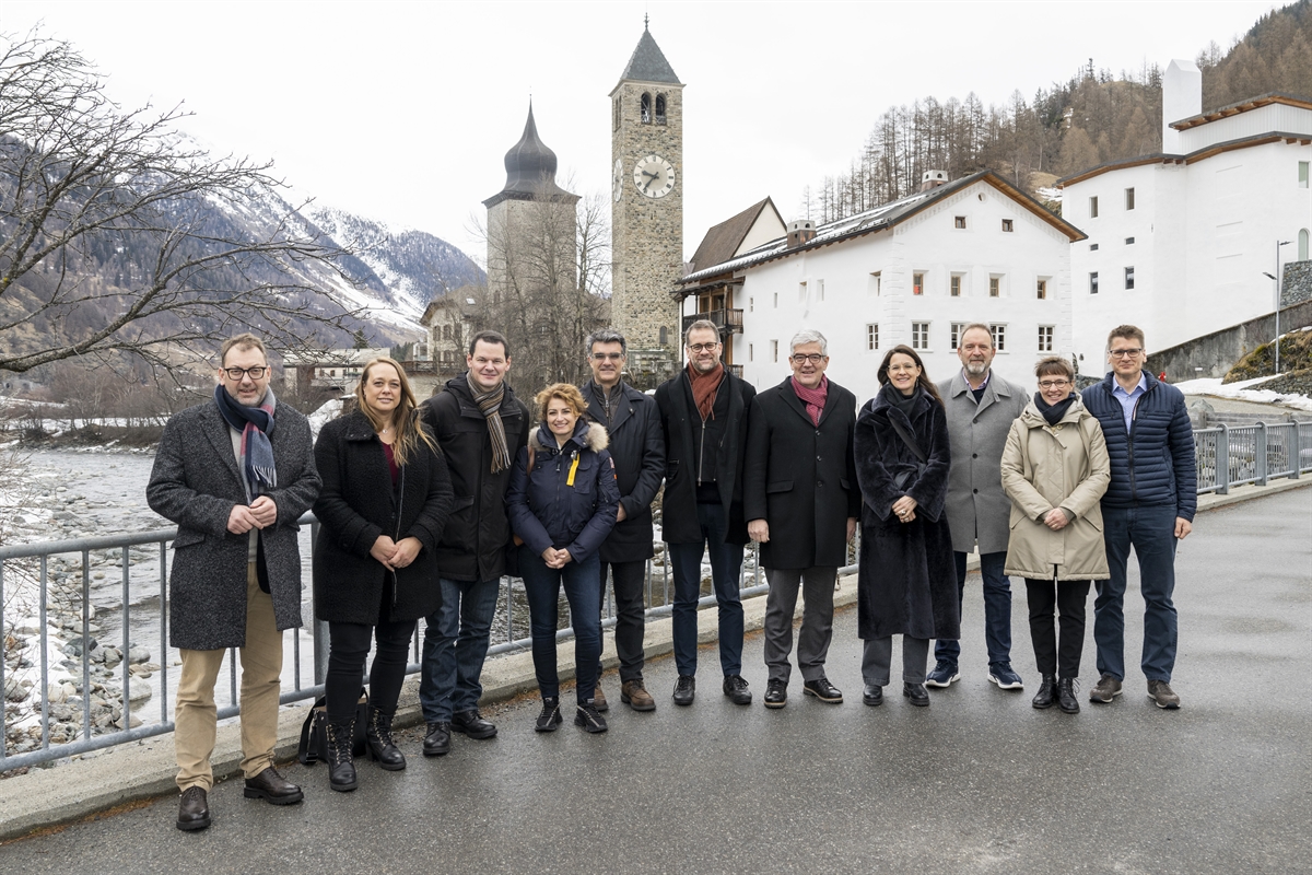 Regierung des Kantons Genf zu Besuch in Graubünden