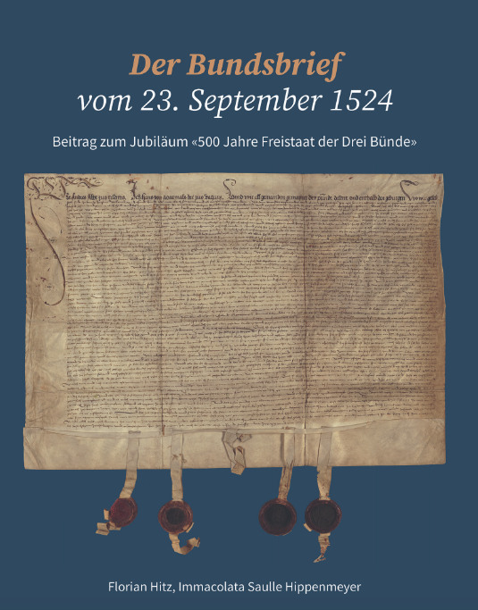 Lukrativer Druckauftrag für Somedia:  Der Bundsbrief vom 23. September 1524 in Buchform