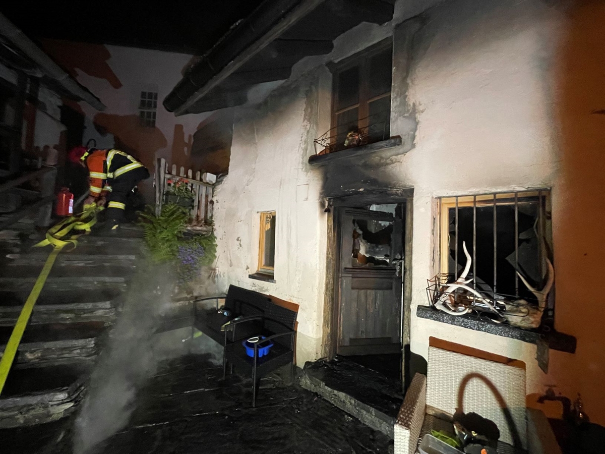 Calanca-Tal: Schweres Brand-Ereignis in Landarenca – Ehefrau stirbt bei Küchenbrand