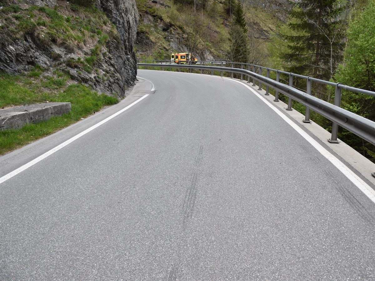 Vals: Lernfahrer mit Motorrad gestürzt