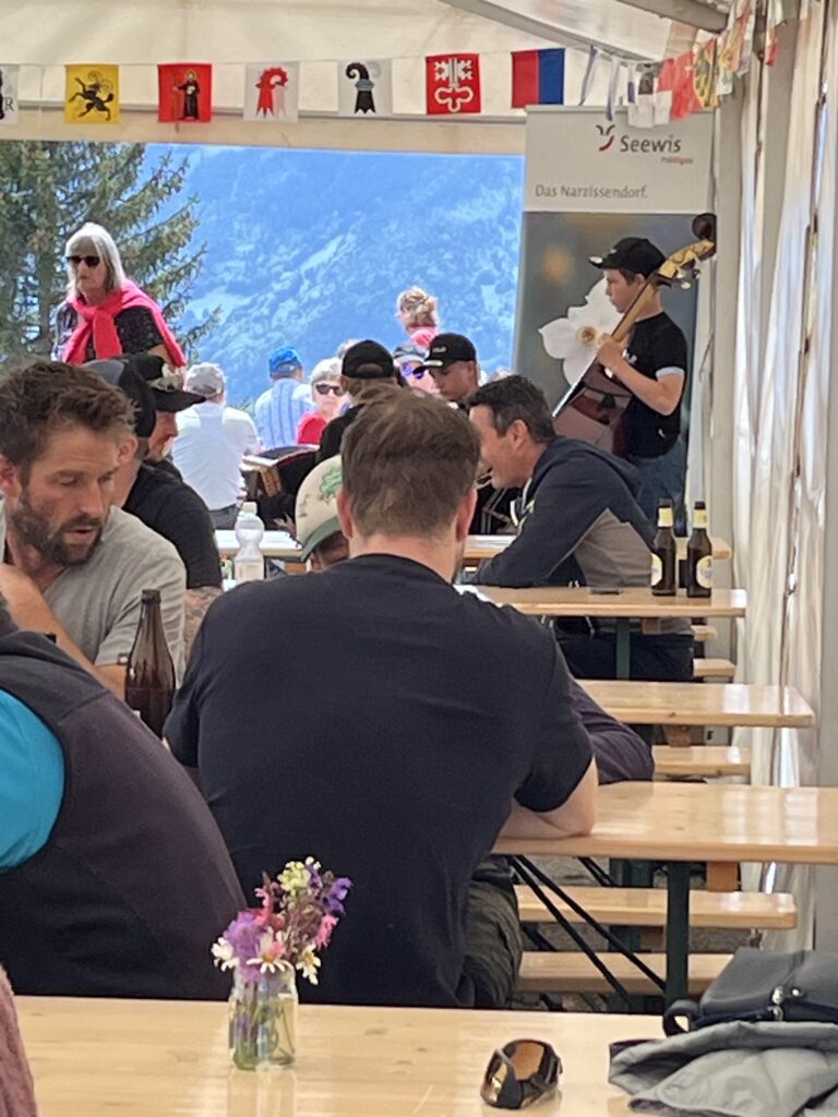 Auch für musikalische Unterhaltung war am Narzissensonntag in Seewis gesorgt.