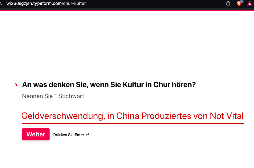 Neue Kulturstrategie Chur: Ihre Meinung ist gefragt