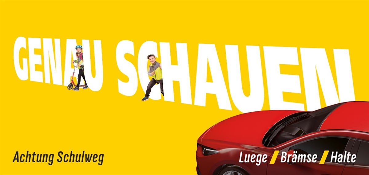 Graubünden: Schulanfang 2025 – Luege / Brämse / Halte