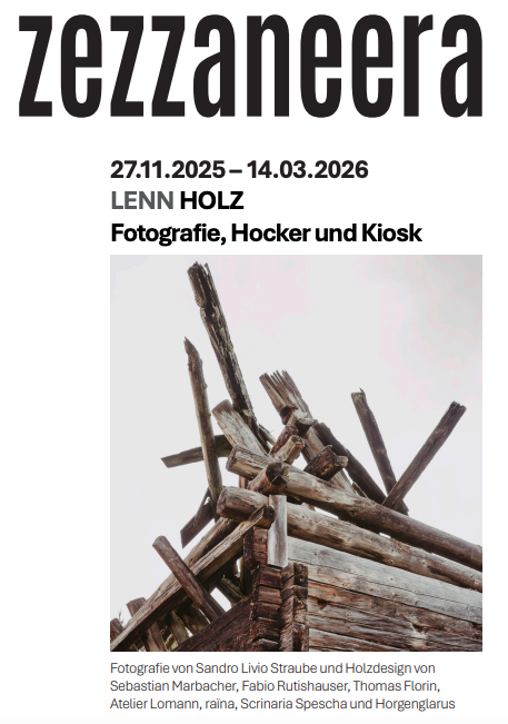 Ausstellung Lenn – Holz in der Zezzaneera