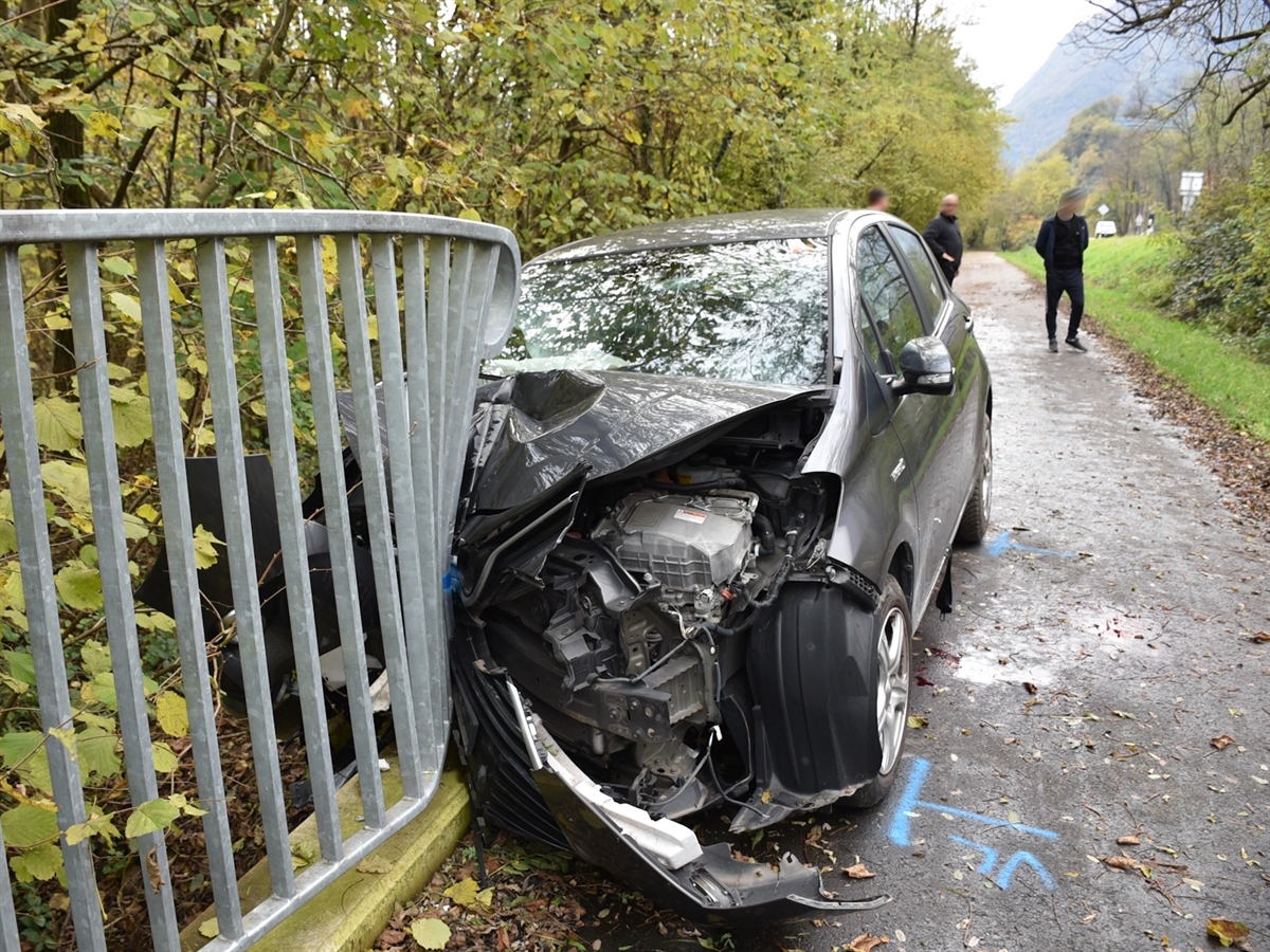 San Vittore: Bei Selbstunfall verletzt