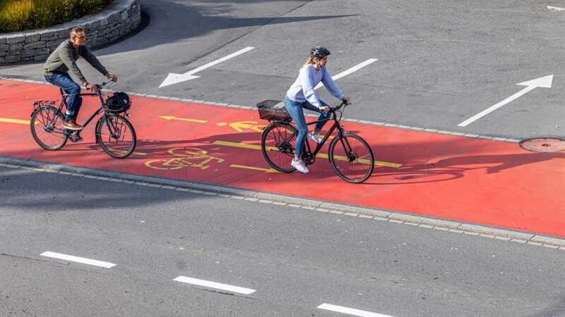 Mit dem Velo zur Arbeit