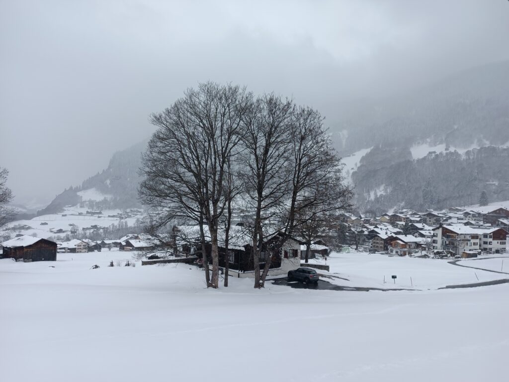 Landschaft Klosters.