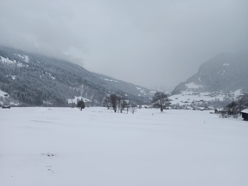 Landschaft Klosters.