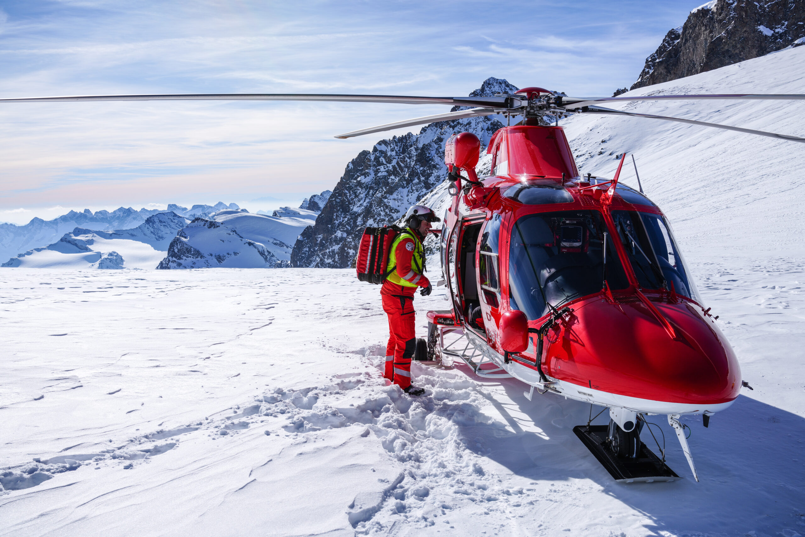 Samedan: Skitourengänger nach Spaltensturz gerettet