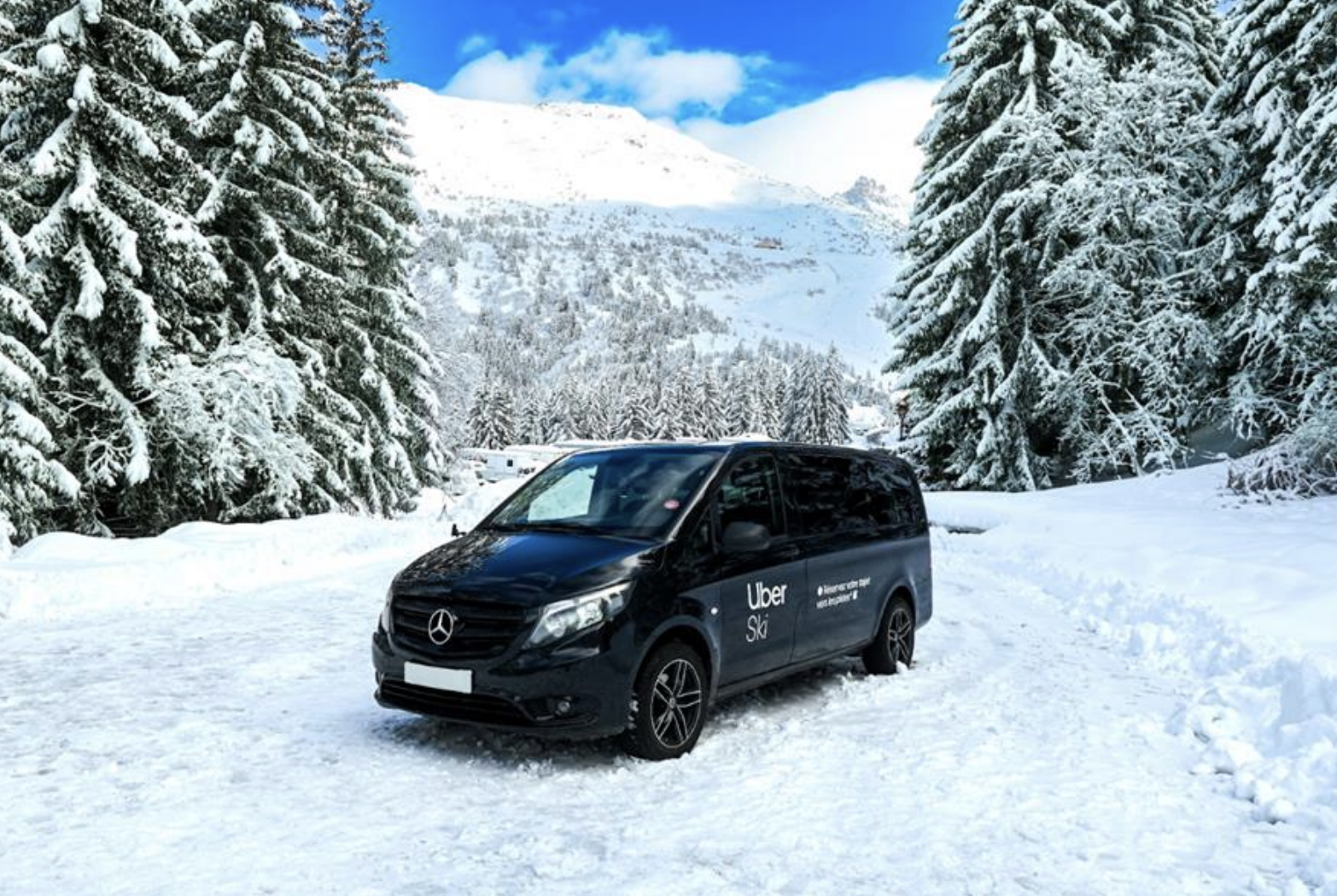 Uber weitet Lieferdienste in Winterskigebieten aus: Höchste Anzahl an Fahrten in St. Moritz, auch in Flims und Davos präsent