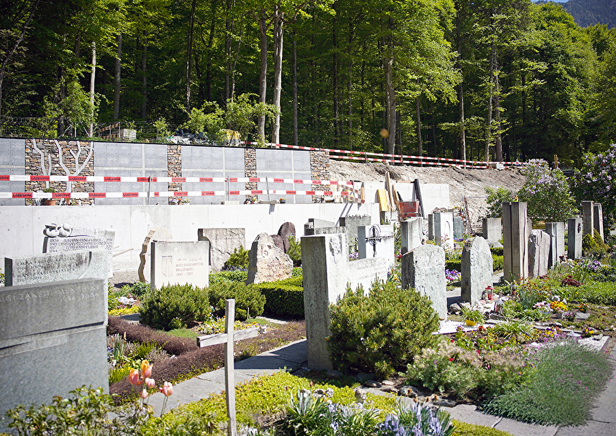 Friedhof Fürstenwald Chur: Hohe Nachfrage nach Urnen-Nischen macht Ausbau nötig