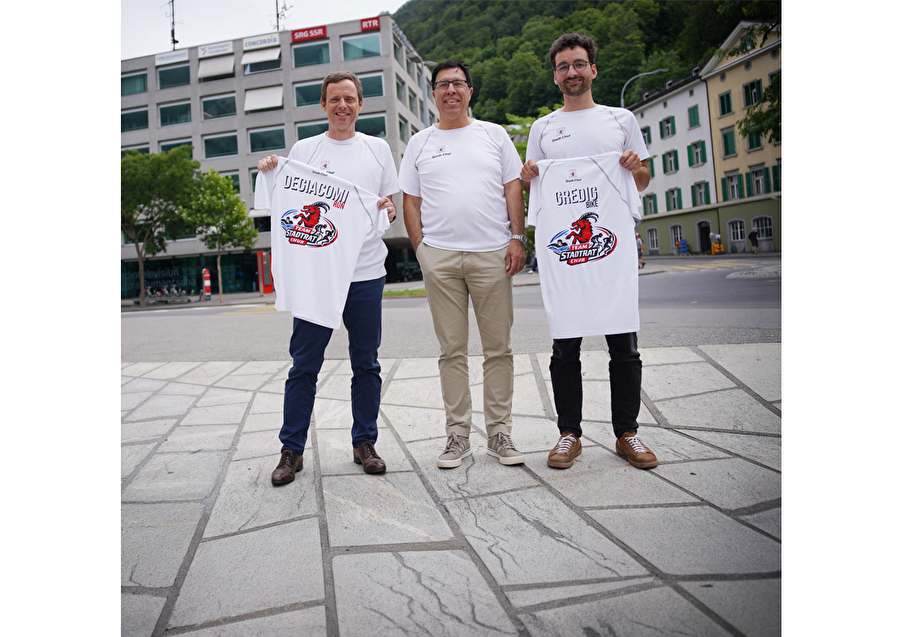 Churer Stadtrat am Stadt-Triathlon Zürich