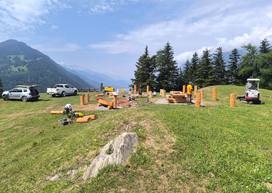 Chur hat nun eine Nino-Schurter-Grillstelle
