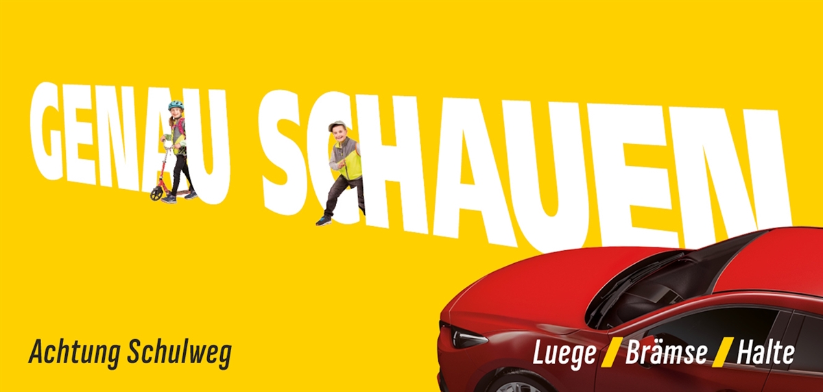 Graubünden: Schulanfang 2026 – Luege / Brämse / Halte – Ein Merkspruch, der Leben schützt